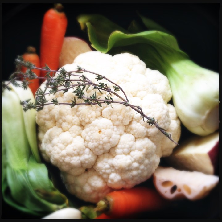 Sunday Happiness = Winter Vegetables in Staub&nbsp;24cm